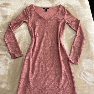 Pink cocktail dress